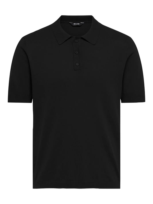 ONS WYLER LIFE REG 14 SS POLO KNIT