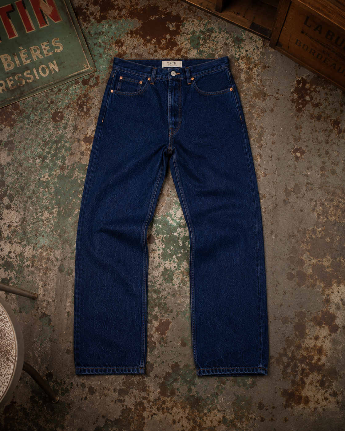 Zach Rinse Feather Blue