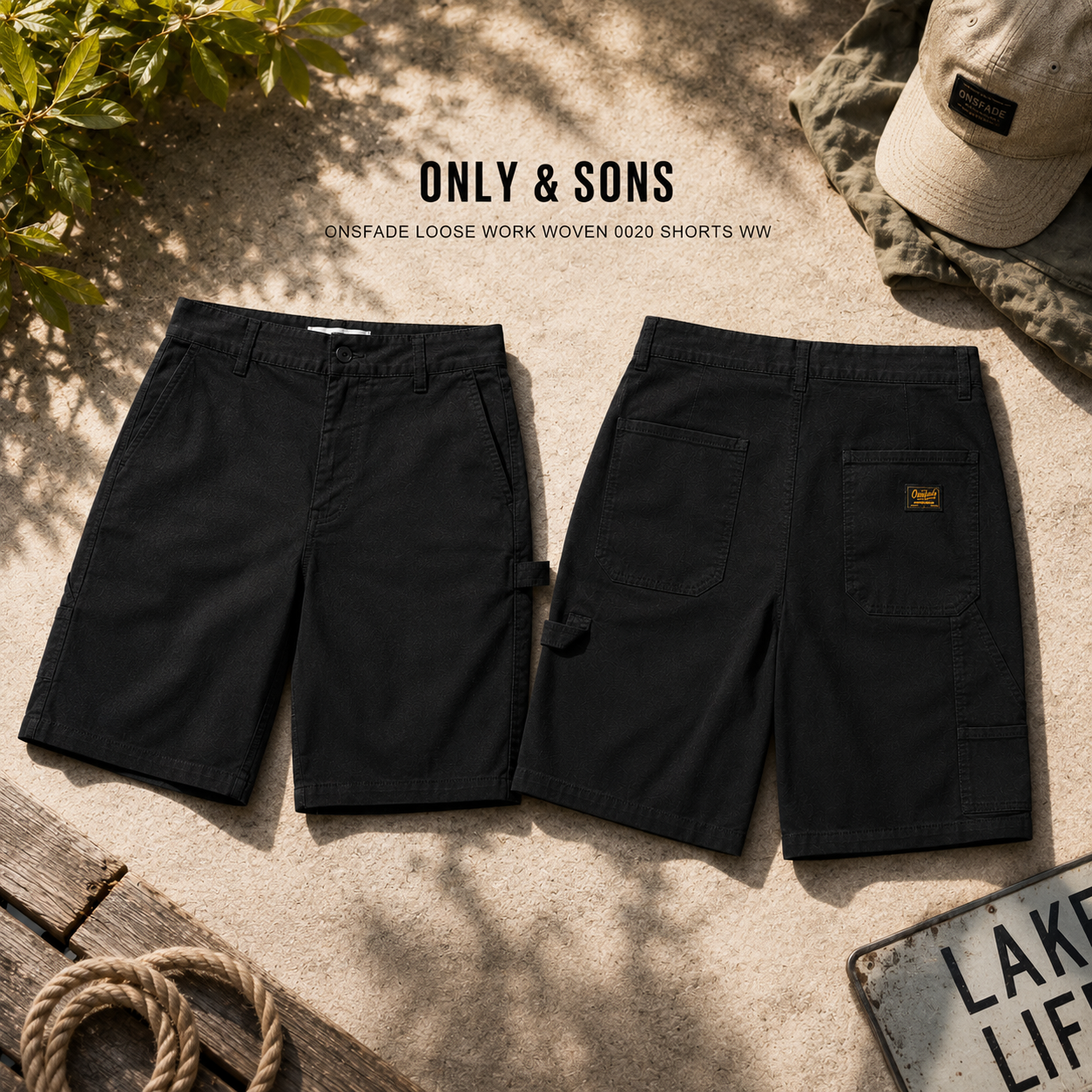 ONSFADE LOOSE WORK WOVEN 0020 SHORTS WW
